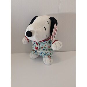 Snoopy Christmas Plush Blue Pajama 2025 CVS Peanuts Holiday Viral TikTok 9" NWT